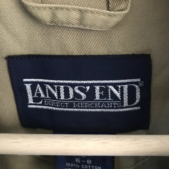 Vintage Lands’ End Jacket with zip closure - Picture 2 of 3